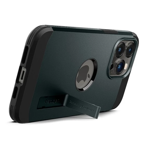 Spigen Tough Armor Mag Apple iPhone 14 Pro tok Abyss Green MagSafe, zöld