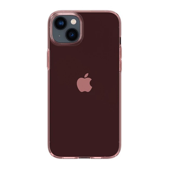Spigen Crystal Flex Apple iPhone 14 tok, Rose Crystal, rózsaszín-átlátszó