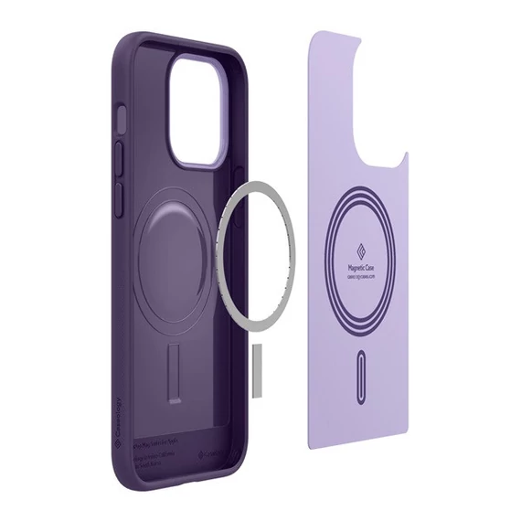 Caseology Nano Pop Apple iPhone 14 Plus Grape Purple MagSafe tok, lila