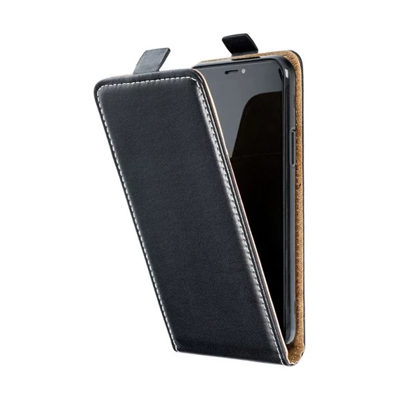 Flip tok szilikon belsővel Oppo Find X3 Lite/Reno5 4G/Reno5 5G/Reno 5K, fekete
