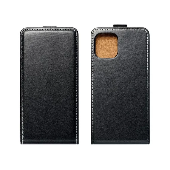 Flip tok szilikon belsővel Oppo Find X3 Lite/Reno5 4G/Reno5 5G/Reno 5K, fekete
