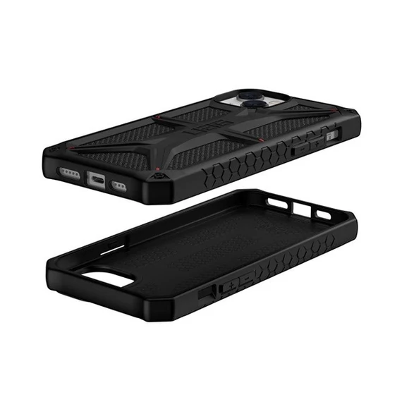 UAG Monarch Apple iPhone 14 Plus hátlap tok, Kevlar Black