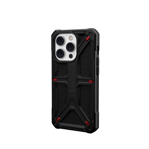 UAG Monarch Apple iPhone 14 Pro hátlap tok, Kevlar Black
