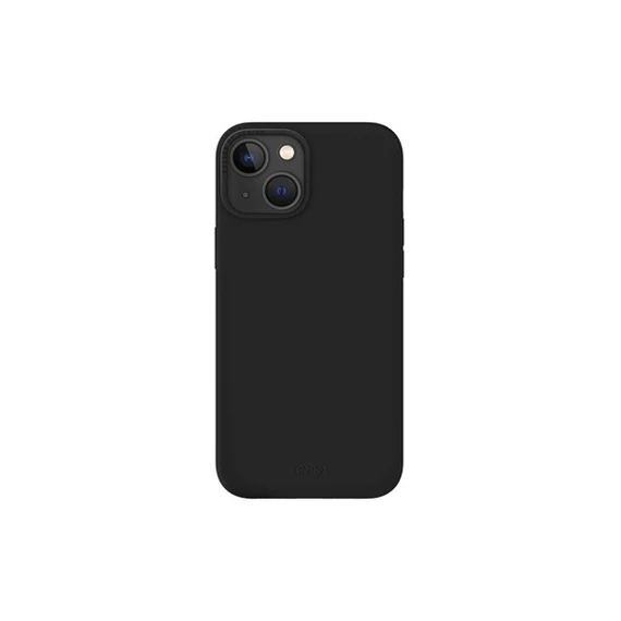 Uniq Lino Apple iPhone 14 Plus, szilikon tok, fekete