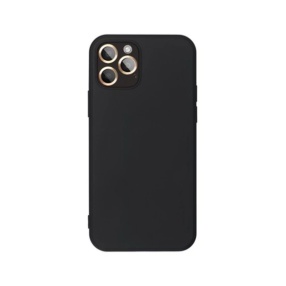 Forcell Szilikon LITE hátlap tok Apple iPhone 14, fekete