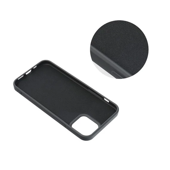 Forcell Szilikon LITE hátlap tok Apple iPhone 14, fekete