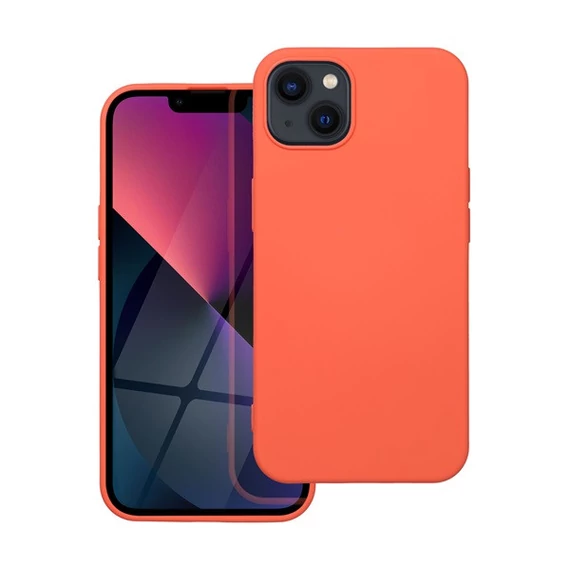 Forcell Szilikon LITE hátlap tok Apple iPhone 14, rózsaszín