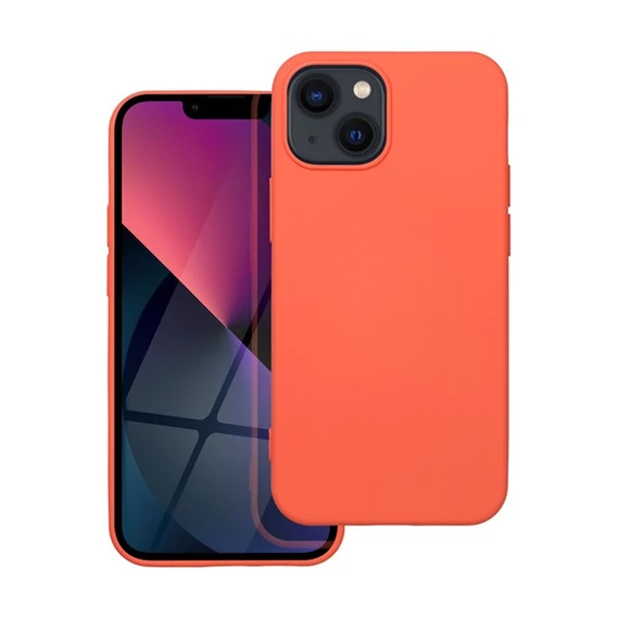 Forcell Szilikon LITE hátlap tok Apple iPhone 14 Plus, rózsaszín