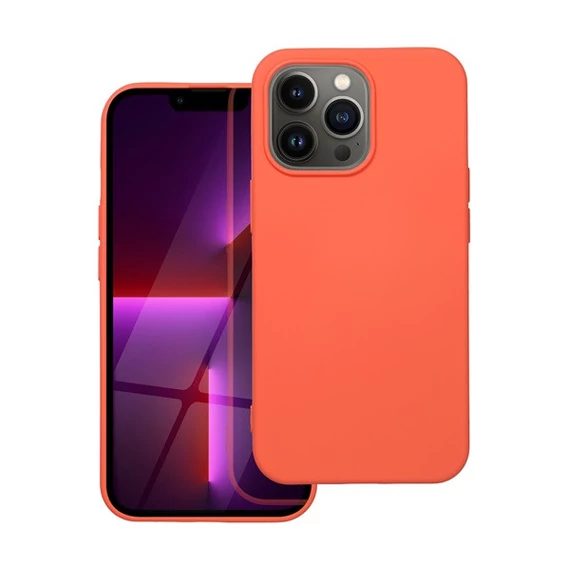 Forcell Szilikon LITE hátlap tok Apple iPhone 14 Pro, rózsaszín