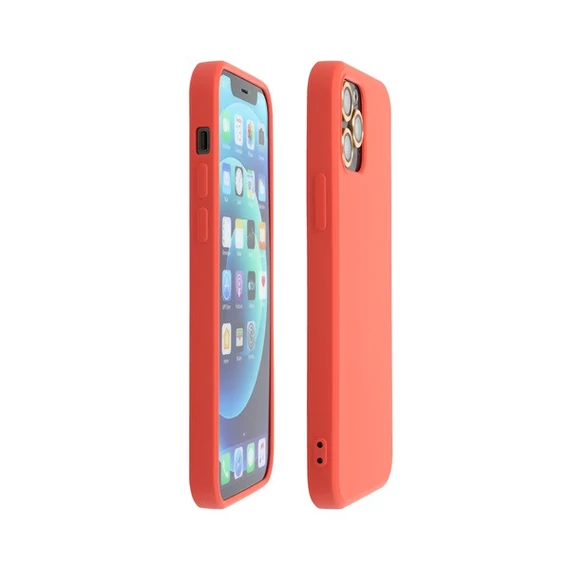 Forcell Szilikon LITE hátlap tok Apple iPhone 14 Pro Max, rózsaszín