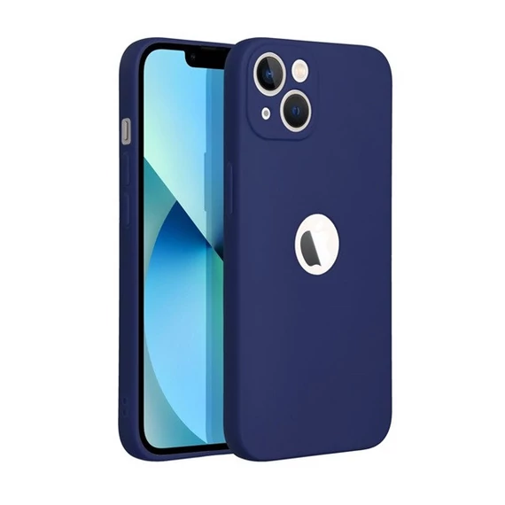 Forcell Soft szilikon hátlap tok Apple iPhone 14, kék