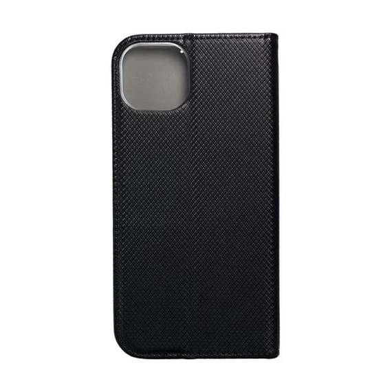 Magnet Apple iPhone 14 Plus mágneses flip tok, fekete