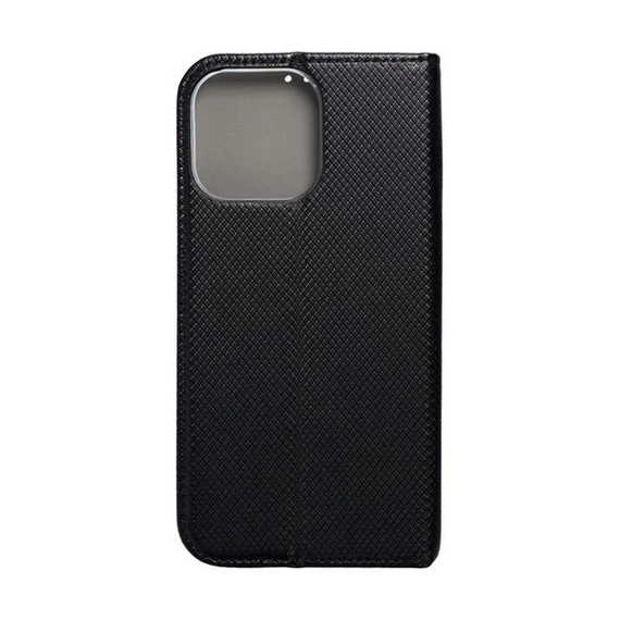 Magnet Apple iPhone 14 Pro Max mágneses flip tok, fekete