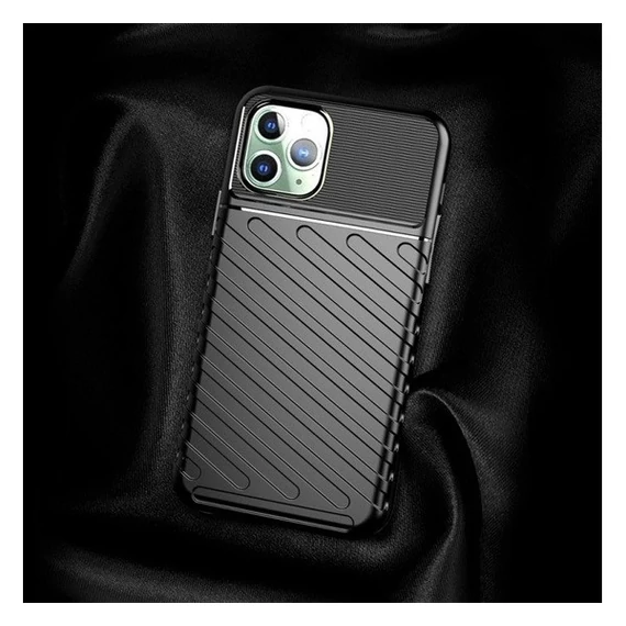 Forcell Thunder hátlap tok Apple iPhone 13 Pro, fekete