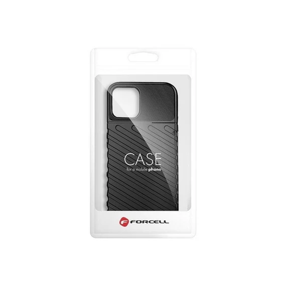 Forcell Thunder hátlap tok Apple iPhone 13 Pro Max, fekete