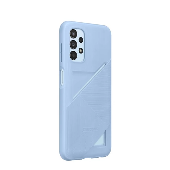 Samsung Galaxy A13 5G Card Slot, gyári tok, kék, EF-OA136TL
