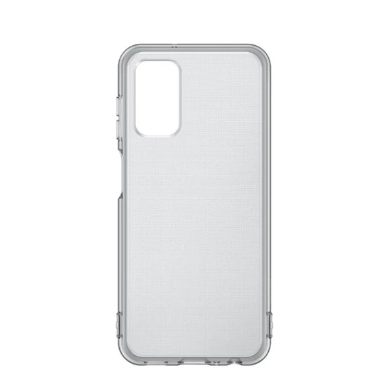 Samsung Galaxy A13 5G Soft Clear gyári szilikon tok, fekete, EF-QA136TB
