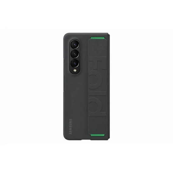 Samsung Galaxy Z Fold4 Silicone Grip, gyári szilikon tok, fekete, EF-GF936TB