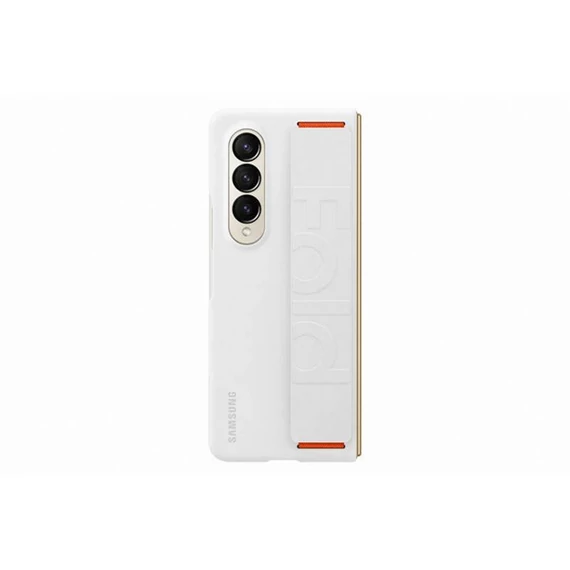 Samsung Galaxy Z Fold4 Silicone Grip, gyári szilikon tok, fehér, EF-GF936TW