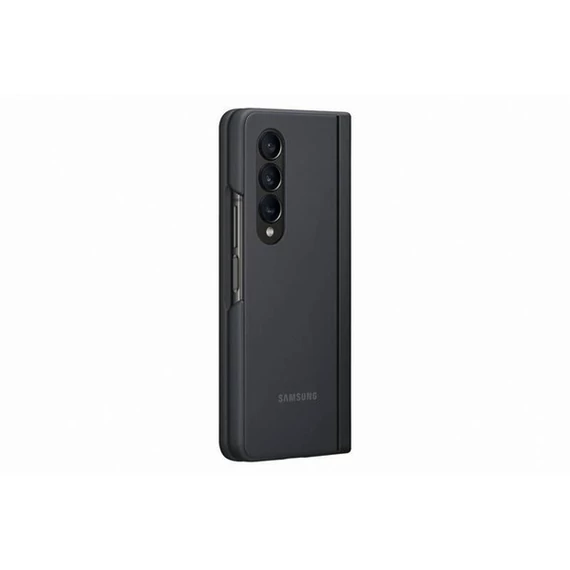 Samsung Galaxy Z Fold4 Slim Standing Cover, gyári szilikon tok, fekete, EF-MF936CB