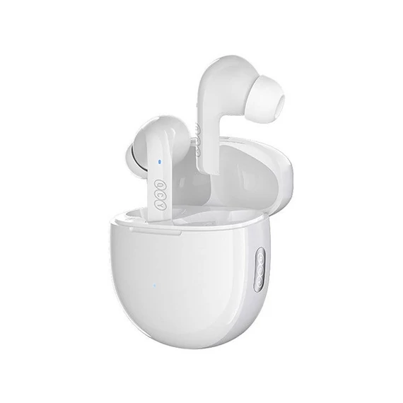 QCY T18 True Wireless Bluetooth headset, fehér