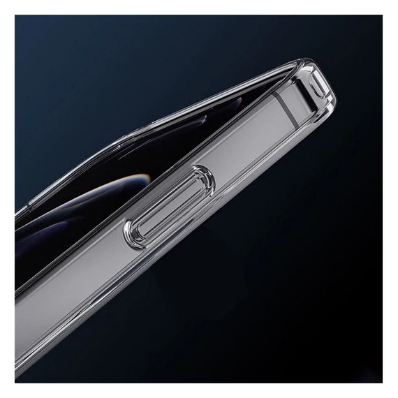 Magsafe szilikon tok Apple iPhone 14 Plus, átlátszó