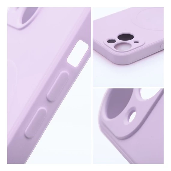 Magsafe szilikon tok Apple iPhone 13 Pro Max, rózsaszín