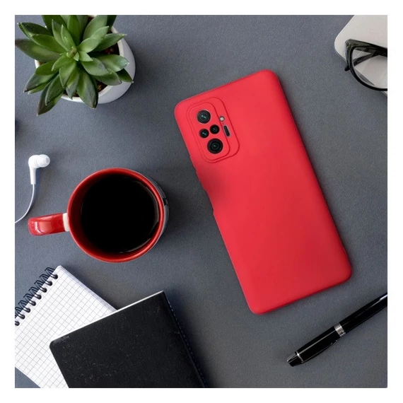 Forcell Soft szilikon hátlap tok Xiaomi 12 Lite, piros