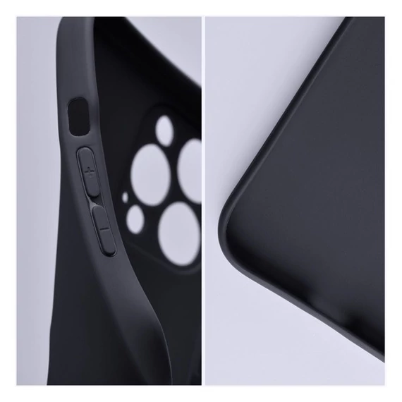 Forcell Soft szilikon tok Samsung Galaxy S23 Plus, fekete