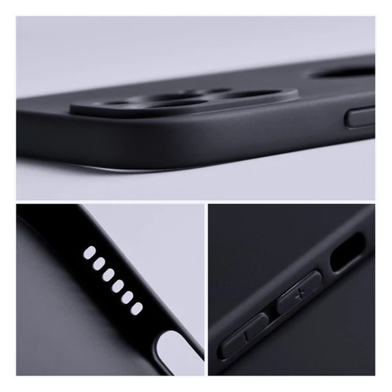 Forcell Soft szilikon tok Samsung Galaxy S23 Plus, fekete