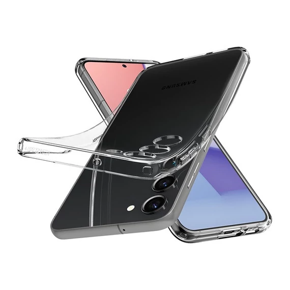 Spigen Liquid Crystal Samsung Galaxy S23 tok, Crystal Clear, átlátszó