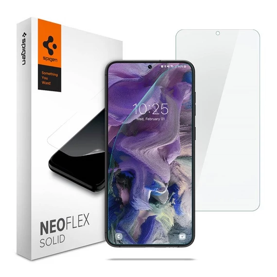 Spigen Neo Flex Solid Samsung Galaxy S23 hajlított kijelzővédő fólia (2db)
