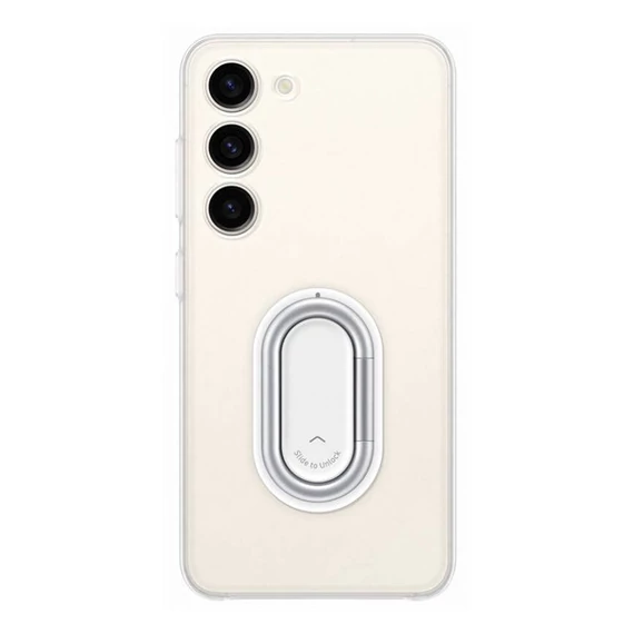 Samsung Galaxy S23 Clear Gadget Cover, gyári tok, átlátszó, EF-XS911CT