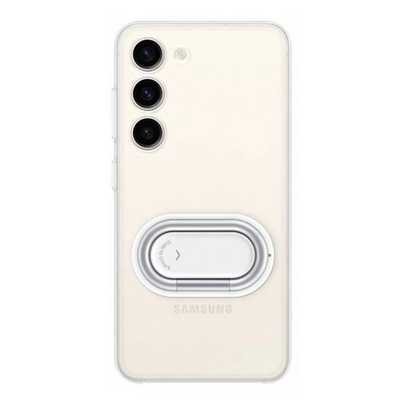 Samsung Galaxy S23 Clear Gadget Cover, gyári tok, átlátszó, EF-XS911CT