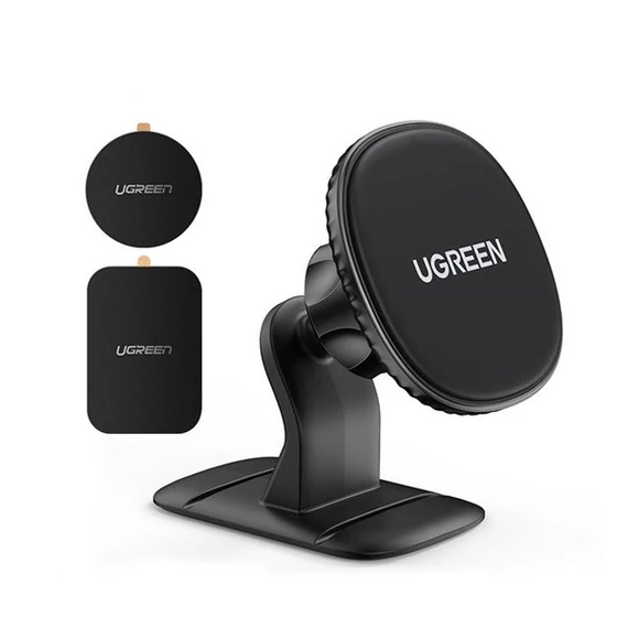 Ugreen LP292 mágneses autós tartó műszerfalra, fekete
