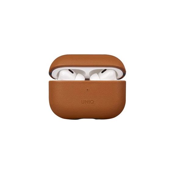 Uniq Terra Apple Airpods Pro 2 bőr tok, barna