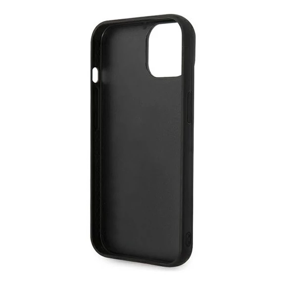 Karl Lagerfeld 3D Monogram Apple iPhone 14 Plus hátlap tok, fekete