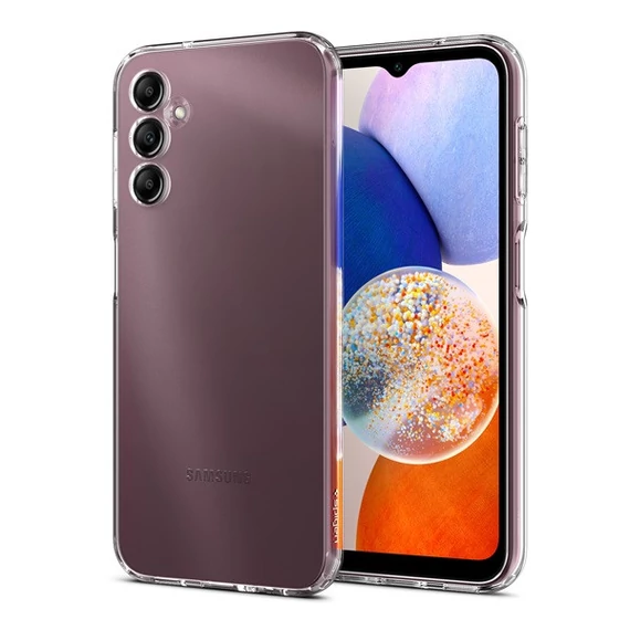 Spigen Liquid Crystal Samsung Galaxy A14 5G tok, Crystal Clear, átlátszó