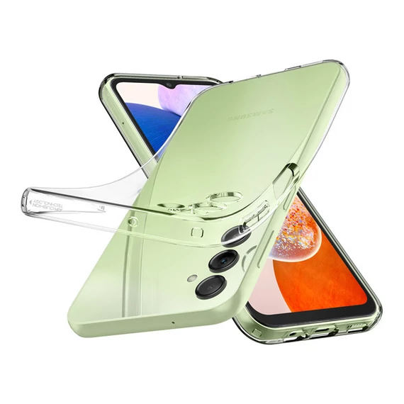 Spigen Liquid Crystal Samsung Galaxy A14 5G tok, Crystal Clear, átlátszó