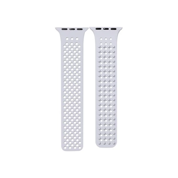 Phoner Spike Apple Watch szilikon szíj, 38/40/41mm, felhőszürke