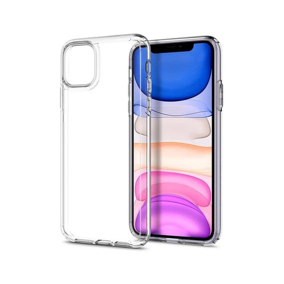 Phoner Apple iPhone 11 szilikon tok, átlátszó