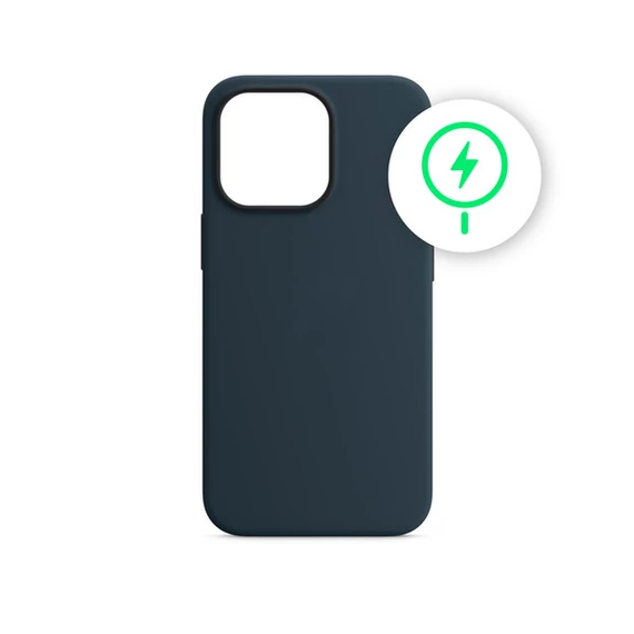 Phoner Apple iPhone 13 Magsafe szilikon tok, kék