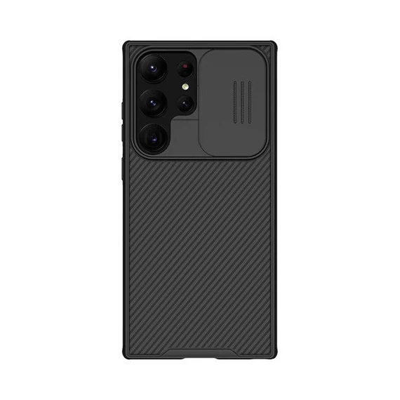 Nillkin CamShield Pro Samsung Galaxy S23 Ultra műanyag hátlap tok, fekete