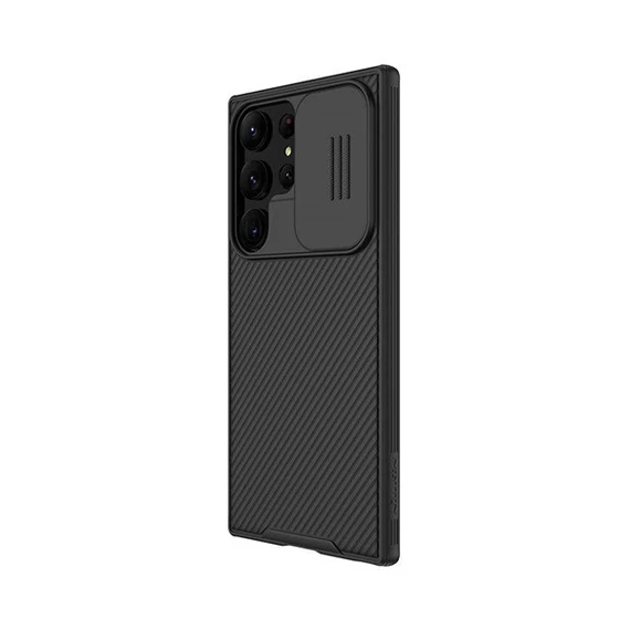 Nillkin CamShield Pro Samsung Galaxy S23 Ultra műanyag hátlap tok, fekete