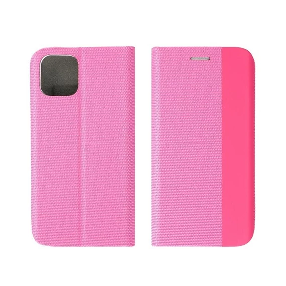 Forcell Sensitive mágneses flip tok Samsung Galaxy A14 5G , rózsaszín