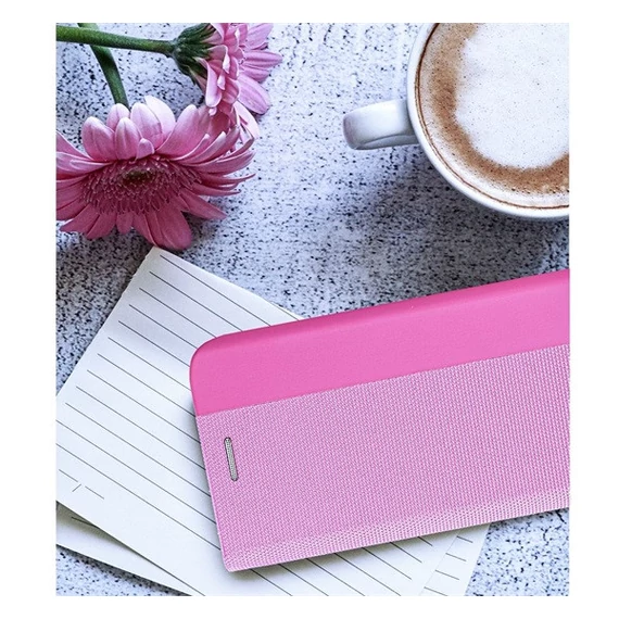 Forcell Sensitive mágneses flip tok Samsung Galaxy A14 5G , rózsaszín