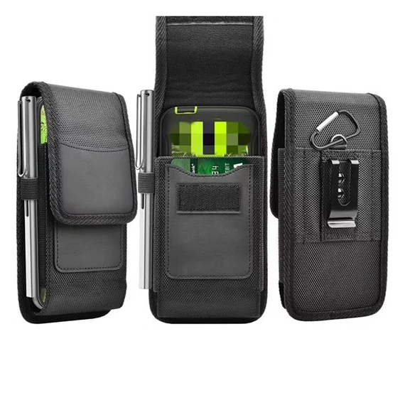 Forcell Oxford univerzális álló övre tehető tok, Apple iPhone 13 Pro Max/Samsung Galaxy S21 Ultra/Xiaomi 12 Ultra