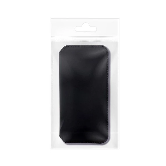 Dual Pocket Apple iPhone 14 Pro Max, flip tok, fekete