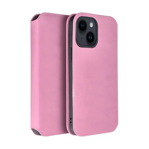 Dual Pocket Xiaomi Redmi Note 12 5G, flip tok, rózsaszín