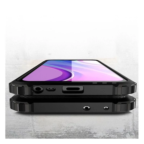 Forcell Armor hátlap tok Xiaomi Redmi 9, fekete